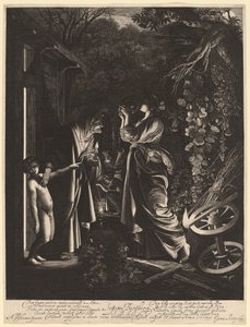 セレスの嘲笑 作： Hendrik Goudt after Adam Elsheimer