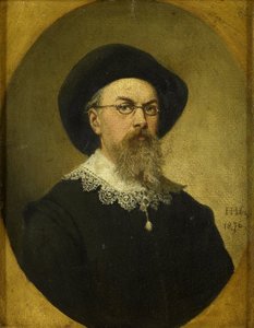自画像 作： Hendrik Hollander Cz.