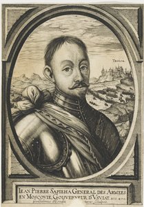 Jan Piotr Sapieha 1569-1611、1630 年頃。 作： Hendrik Hondius the Elder