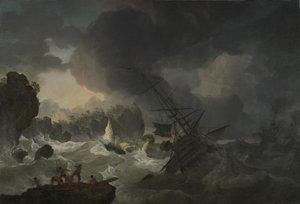 難破船 作： Hendrik Kobell