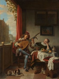 リュート奏者 作： Hendrik Martensz Sorgh