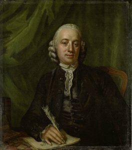 アムステルダムの出版社兼書店、ピーター・マイヤーの肖像 作： Hendrik Pothoven (attributed to)