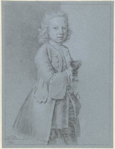 立っている少年の肖像画 作： Hendrik Pothoven