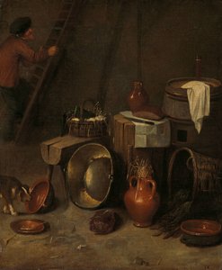 厩舎の静物 作： Hendrik Potuyl