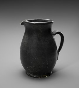 投手、c。 1880-1905（すべり釉石器）