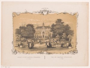 オーバービーク城の眺め Overbeek Castle のビュー (Velp) (オブジェクトのタイトル) アーネム (オブジェクトのシリーズ タイトル)