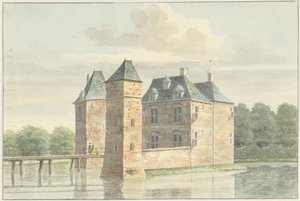 ドーンの近くのモアーズベルゲン城 作： Hendrik de Winter