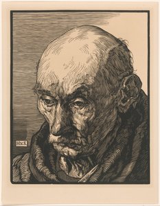 見知らぬ老人の肖像 作： Hendrik van Straten