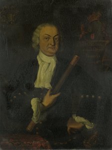 ヘンドリック・スワードクルーン (1667-1728)。 総督 (1718-25) 作： Hendrik van den Bosch (copy after)