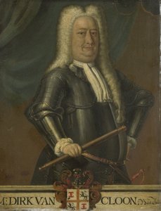 オランダ領東インド総督ディルク・ヴァン・クルーンの肖像 作： Hendrik van den Bosch (free after)