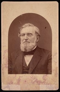 ジョセフ カミングス 1817 ～ 1890 年の肖像、1890 年以前。 作： Hennigar and Gittings