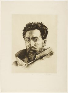 ストライカー、1888年頃（エッチングとルーレット） 作： Henri Charles Guérard