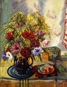 花と果実; フルール エ フリュイ 作： Henri Charles Manguin