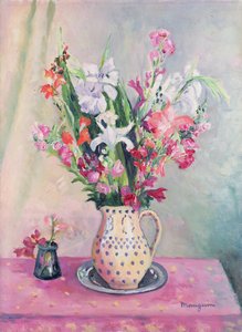 Gladioli in a Vase   1454326   ja       japanese Successfully Translated  Original: Silver Pheasant And Peonies (ink and colour on silk) Translat: Silver Pheasant And Peonies (ink and colour on silk) 1453323 ja japanese Successfully Translated Original: Sk