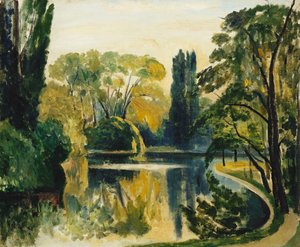 Lago Saint-James, Bois de Boulogne 作： Henri Charles Manguin