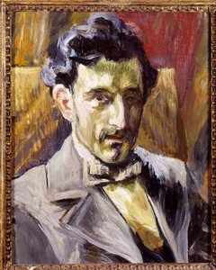 作曲家モーリス・ラヴェル (1875-1937) の肖像 アンリ・マンガン (1874-1949) による絵画 1903 日。 0,43x034 m パリ、国立近代美術館