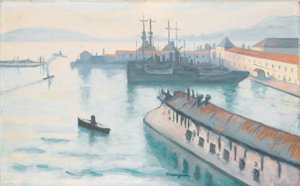 派遣ボート 作： Henri Charles Manguin