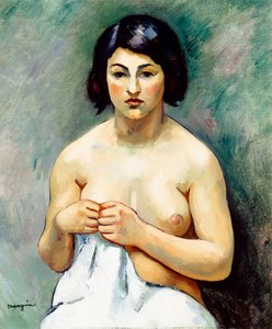 女性の胴体: リトル メアリー 作： Henri Charles Manguin