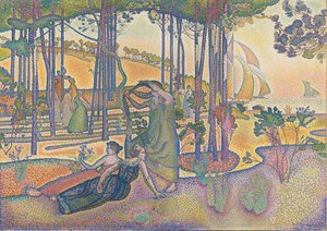 夕方の空気 作： Henri-Edmond Cross