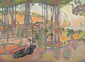 夕風 作： Henri Edmond Cross