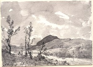  作： Henri-Joseph Harpignies
