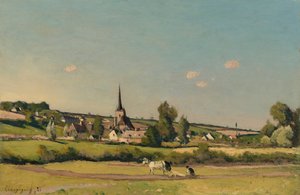  作： Henri-Joseph Harpignies