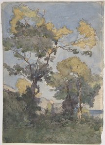 作： Henri-Joseph Harpignies