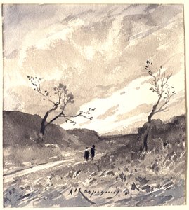 作： Henri-Joseph Harpignies