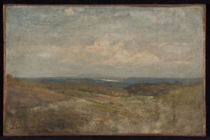 丘の風景 作： Henri Joseph Harpignies