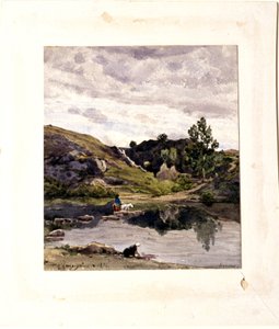  作： Henri-Joseph Harpignies