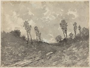  作： Henri-Joseph Harpignies