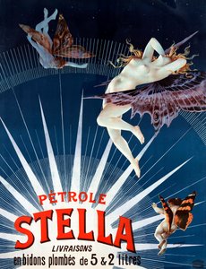 ヴィンテージ・ペトロール・ステラのポスター 作： Henri  Gray