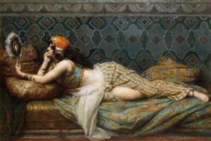 オダリスク、1913 作： Henri Adrien Tanoux