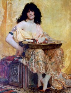 サロメ、1870 作： Henri Alexandre Georges Regnault