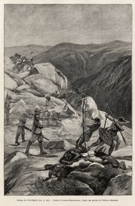 オウア＝エルジェドジョの攻撃。ドクター・ピータース（1856-1918）の物語「Au secours d