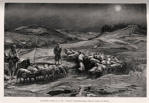 予告編の井戸。C.BabinとF.Houssayが1885年に発表した "A travers la Perse meridionale "の挿絵をLaurent Desrousseauxが描いたもので、Edouard Charton（1807-1891）が監督したLe tour du Monde 1892に収録されています。 作： Henri Alphonse Louis Laurent Desrousseaux