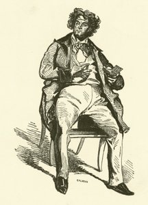 The Theatrical Agent」（彫刻 作： Henri Bonaventure (after) Monnier