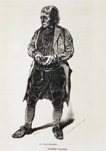 Le père Grandet - バルザックの「Eugénie Grandet」（Henri Monnier作）の中で、1843年のオリジナル版。 作： Henri Bonaventure Monnier