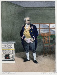 オフィスボーイ - アンリ・モニエの「Administrative mores」にて 作： Henri Bonaventure Monnier