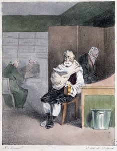 スーシェフ - アンリ・モニエの "Administrative mores "にて 作： Henri Bonaventure Monnier