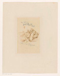 エクス リブリス ヴァン レオン メイラード Ex libris レオン・メイラード (オブジェクトのタイトル) 作： Henri Boutet