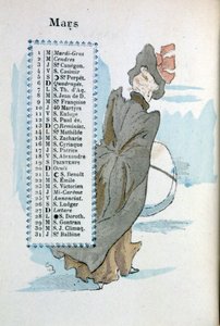 3月 作： Henri Boutet