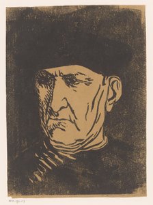 聖職者の頭 作： Henri Charles Guérard