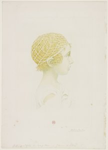 ジャン・ライモン・ゲラールの肖像 1890年頃 （カラー・ドライポイント 作： Henri Charles Guérard