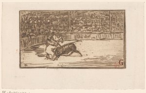 アリーナの闘牛士 作： Henri Charles Guérard