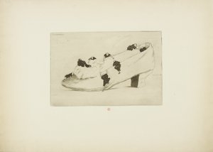靴の襲撃 作： Henri Charles Guérard