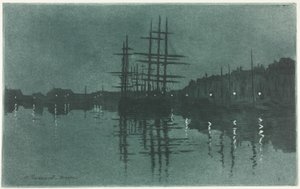 ディエップの盆地 作： Henri Charles Guérard