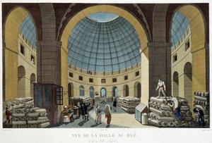 La Halle au blé - Courvoisierの "Vues de Paris "にて。 作： Henri Courvoisier Voisin