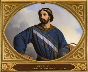 1127年から1181年までシャンパーニュ地方のヘンリー1世伯爵、リベラルと呼ばれ、1844年。