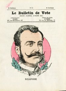 バロット第2シリーズ、Satirique en Colours:Delafosse - Henri Demare (1846-1888)によるイラスト。 作： Henri Demare